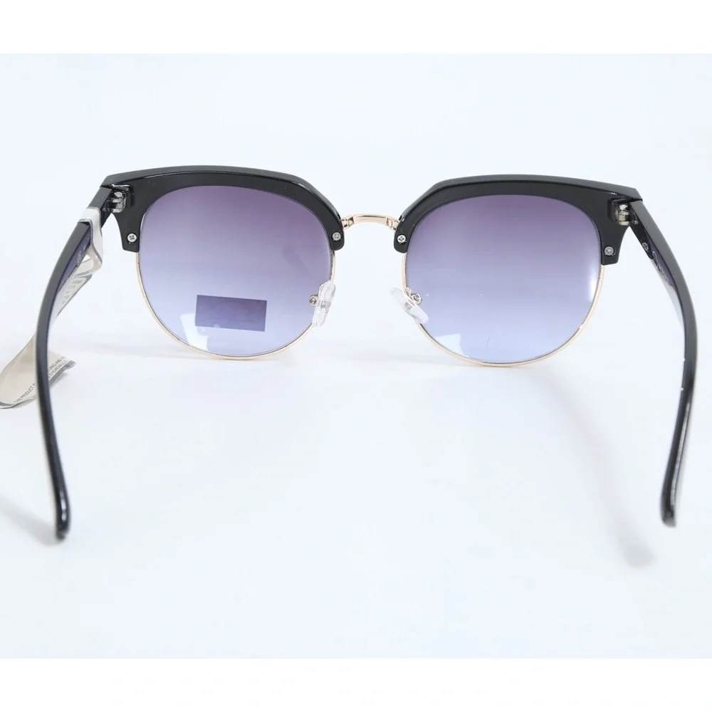 NEW WITH TAGS OSCAR DE LA RENTA OSS1299CE BLACK GOLD GRADIENT LENS SUNGLASSES - Picture 5 of 7